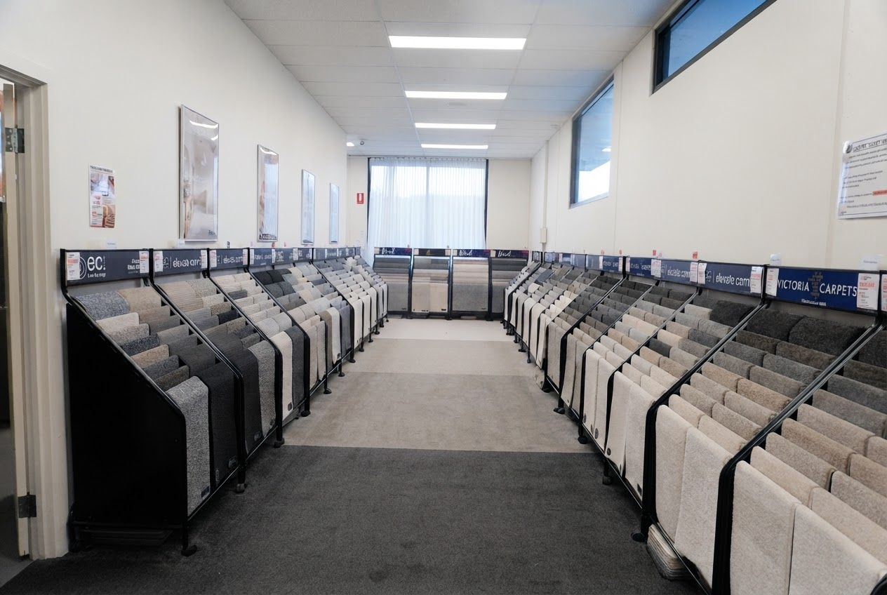 Inside The Flooring Shed showroom