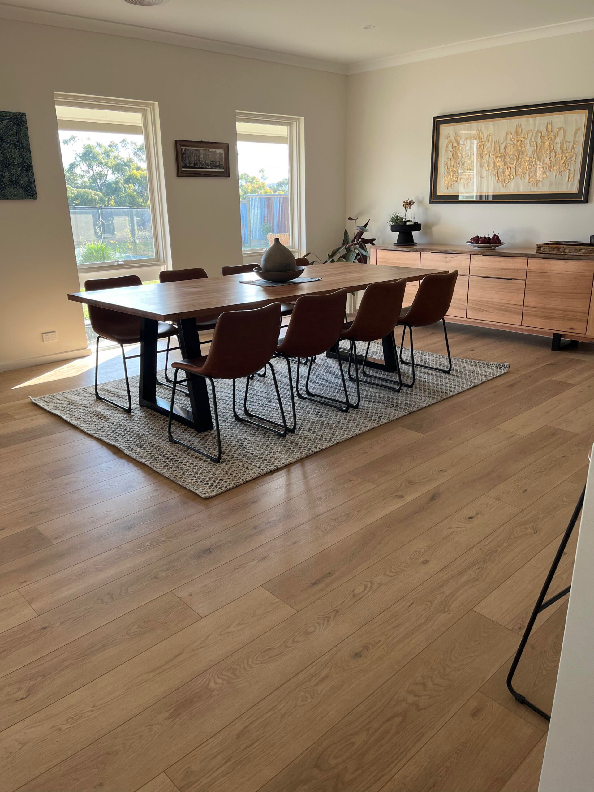 Premium flooring interior